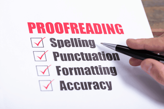 Editing and proofreading guidance is an important element of online tutoring, mentoring, consultation services